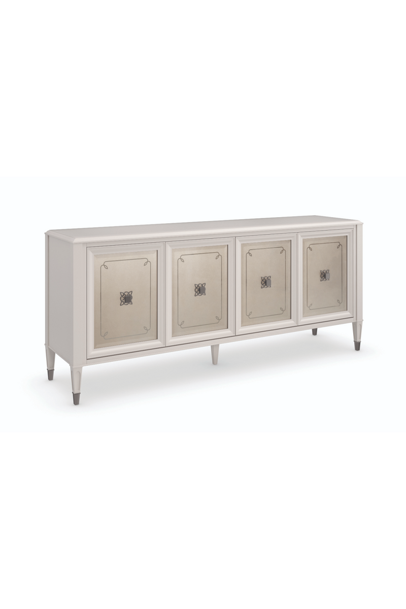 Mirrored Panel Sideboard | Caracole Lattice Serve You | Oroatrade.com