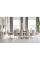 Tapered Back Beige Dining Chair | Caracole Tall Order | Oroatrade.com