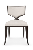 Ivory Chenille Dining Chair | Caracole First Chair | Oroatrade.com