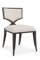 Ivory Chenille Dining Chair | Caracole First Chair | Oroatrade.com