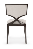 Ivory Chenille Dining Chairs | Caracole First Chair | Oroatrade.com