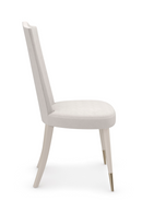 Camel-Back White Dining Chair | Caracole Cherub | Oroatrade.com
