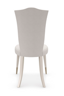 Camel-Back White Dining Chair | Caracole Cherub | Oroatrade.com