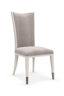 Pinstripe Modern Dining Chair | Caracole Lady Grey | Oroatrade.com