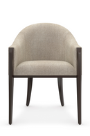 Gray Barrel-Back Dining Chair | Caracole Next Course | Oroatrade.com