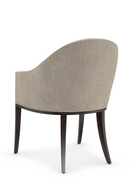 Gray Barrel-Back Dining Chair | Caracole Next Course | Oroatrade.com