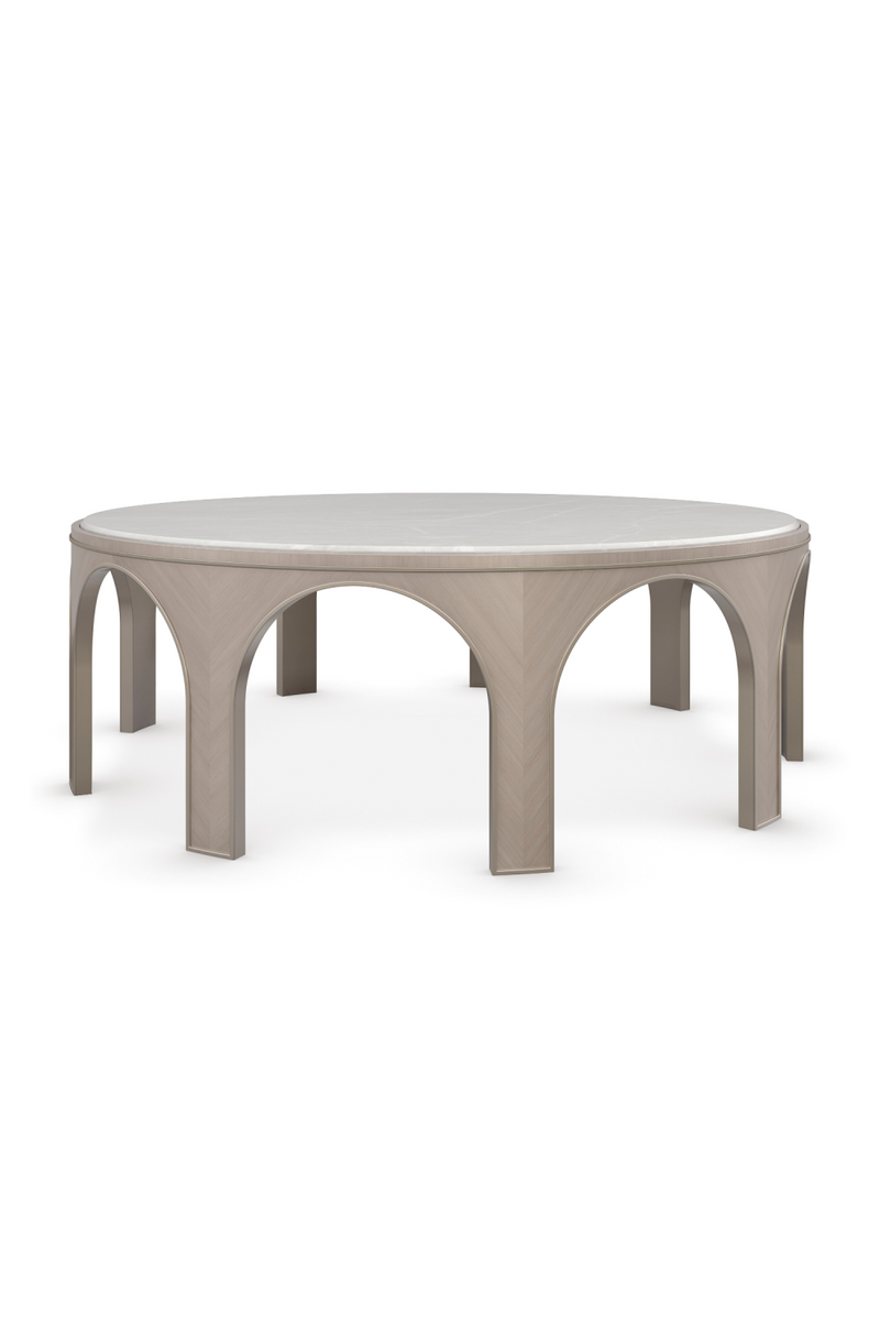 Arched Cocktail Table | Caracole Metropolis | Oroatrade.com