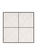 Cream Travertine Cocktail Table | Caracole Cartesian | Oroatrade.com