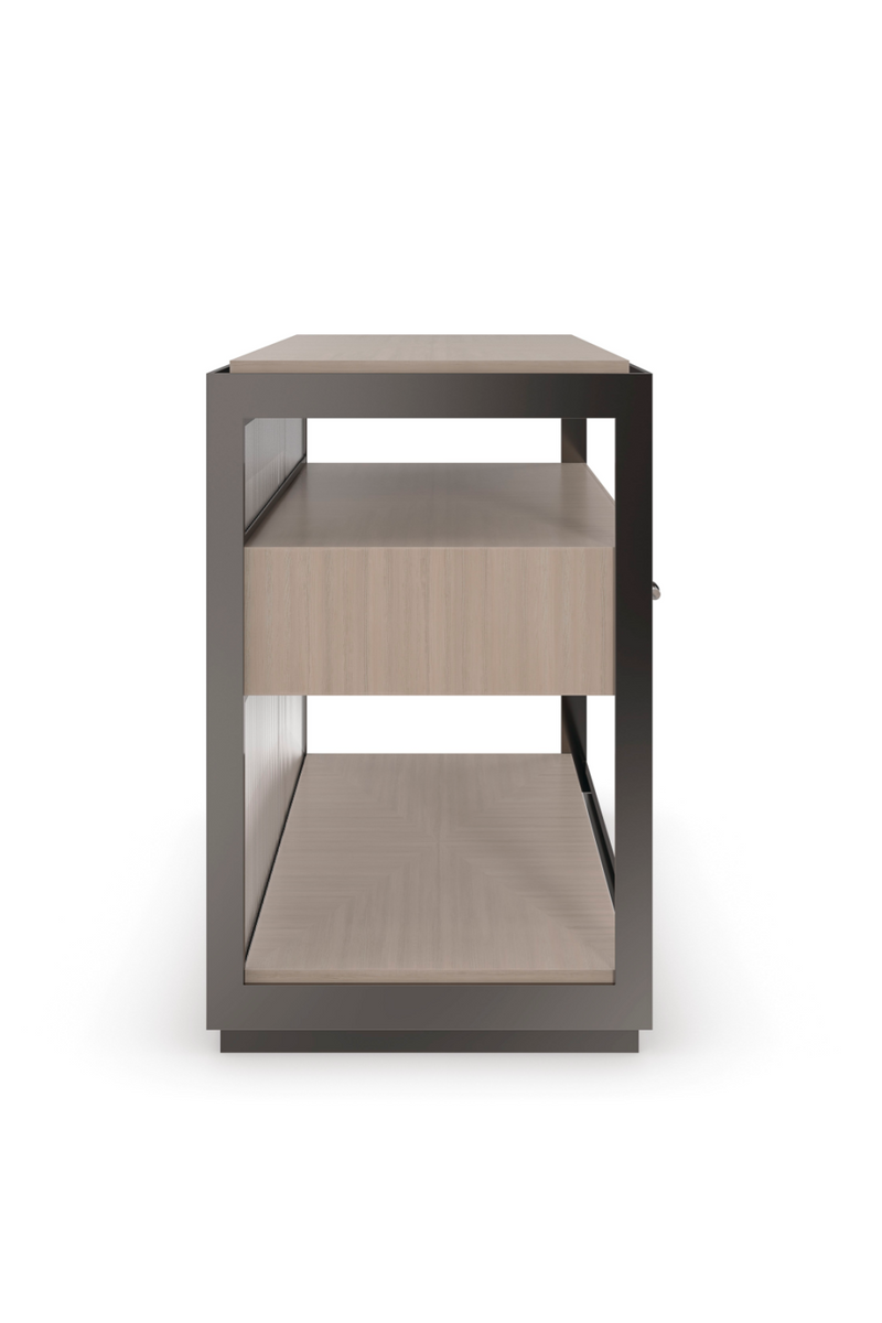 Modern 1-Drawer Side Table | Caracole Falling Waters | Oroatrade.com