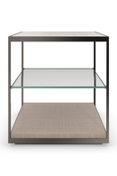 Minimalist End Table | Caracole Quadrant | Oroatrade.com