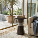 Dark Brown Ash Side Table | Caracole Periscope