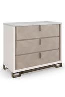 Chevron Patterned Chest | Caracole Subtle Gesture | Oroatrade.com