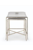 White Marble Nesting Side Table S | Caracole Ceylon | Oroatrade.com