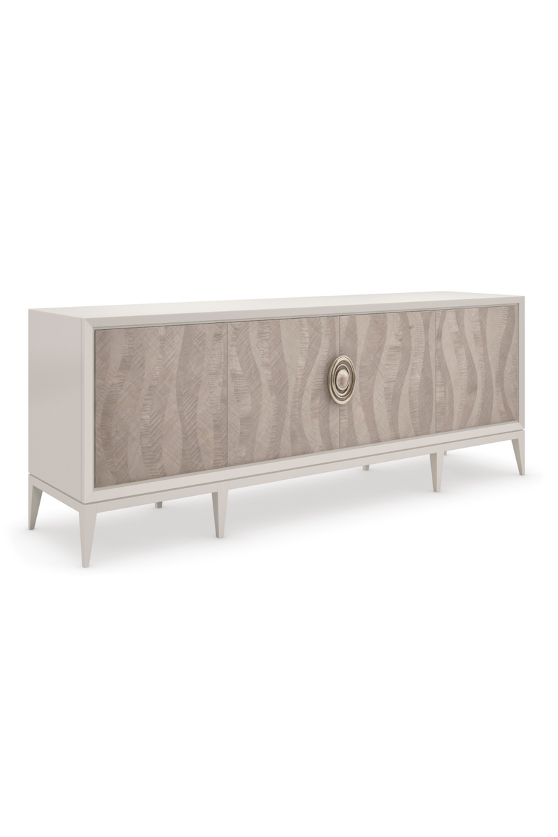 Patterned Cream Modern Sideboard | Caracole Now Streaming | Oroatrade.com