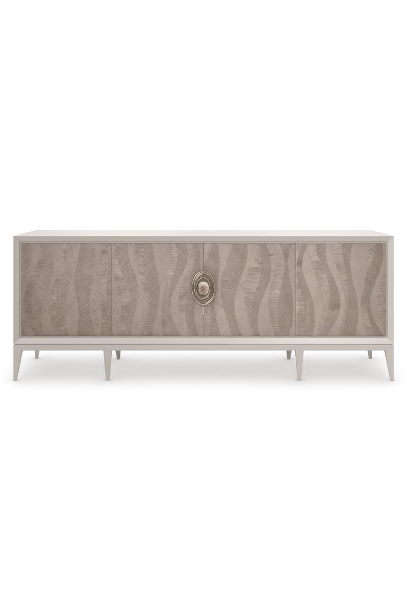 Patterned Cream Modern Sideboard | Caracole Now Streaming | Oroatrade.com