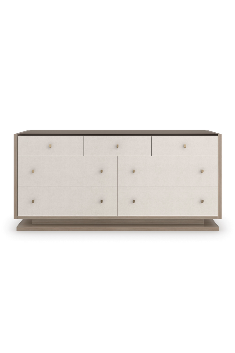 White 7-Drawer Dresser | Caracole Calypso | Oroatrade.com