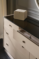 White 7-Drawer Dresser | Caracole Calypso | Oroatrade.com