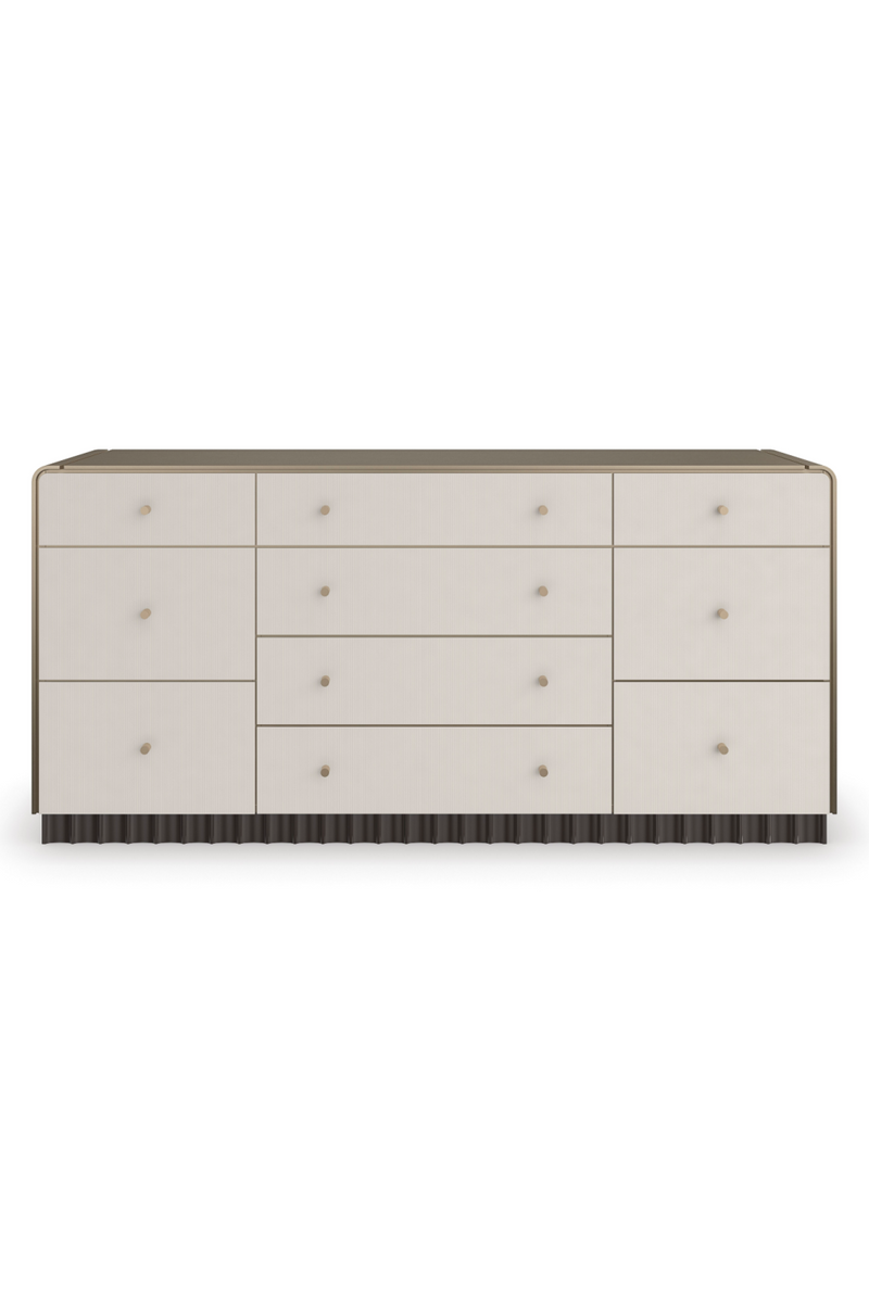 Fluted 10-Drawer Dresser | Caracole Circadian | Oroatrade.com