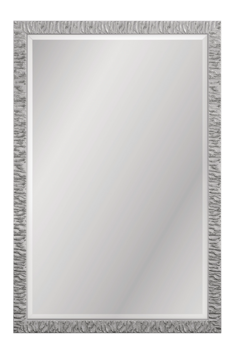Textured Metal Mirror | Caracole Silver Mirage | Oroatrade.com