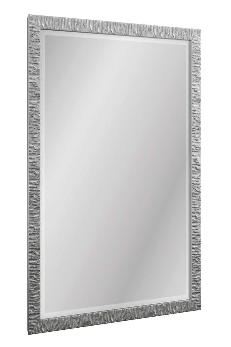 Textured Metal Mirror | Caracole Silver Mirage | Oroatrade.com