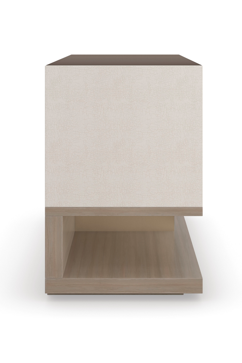 Modern Ivory Nightstand | Caracole Odyssey | Oroatrade.com