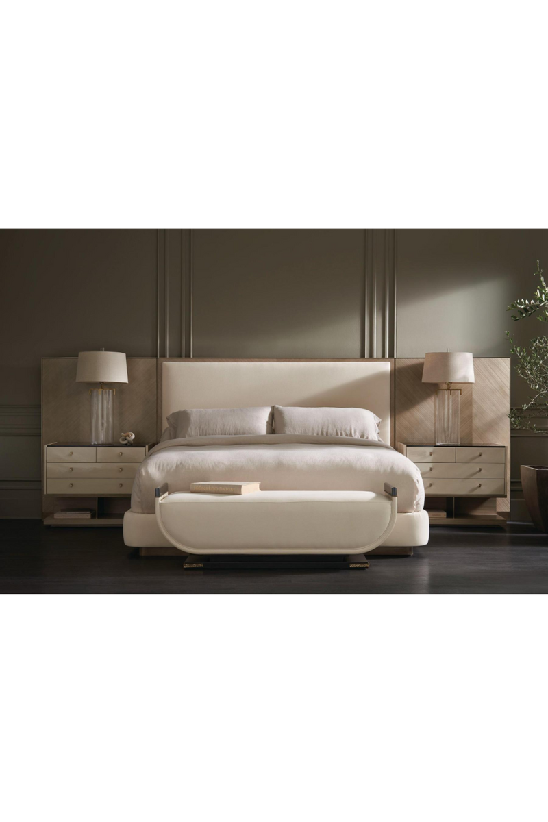 Modern Ivory Nightstand | Caracole Odyssey | Oroatrade.com