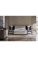 Cream Fluted Nightstand | Caracole Deep Sleep | Oroatrade.com