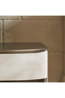 Cream Fluted Nightstand | Caracole Deep Sleep