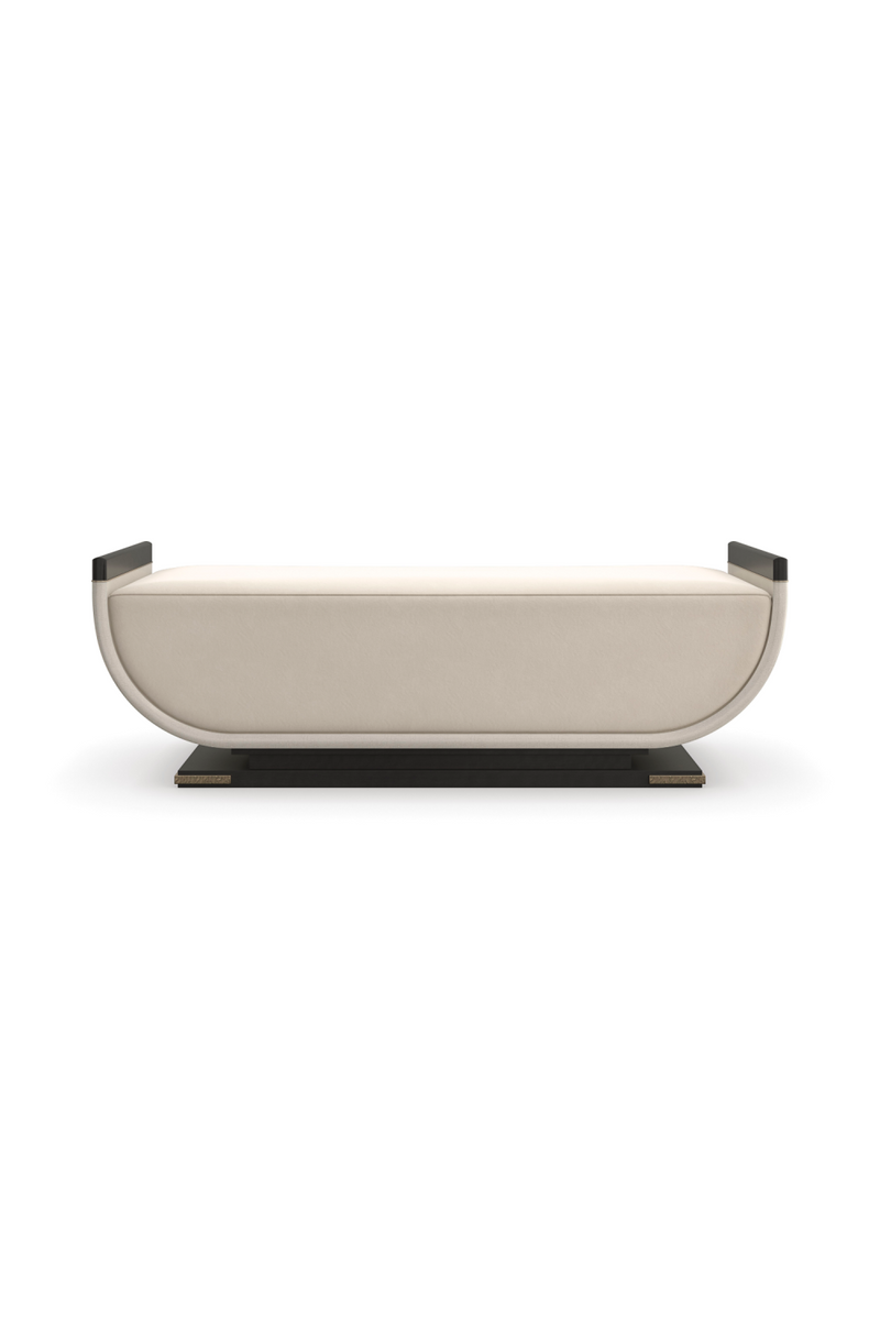 Curved Contemporary Bench | Caracole Crete | Oroatrade.com