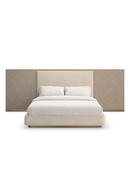 Wing Panelled Cream Bed | Caracole Anthology | Oroatrade.com