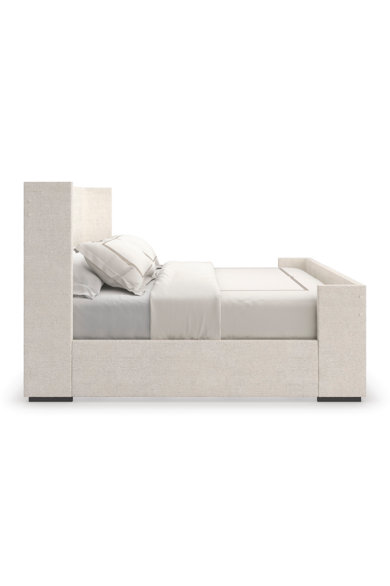 Modern White Bed | Caracole Shelter Me | Oroatrade.com