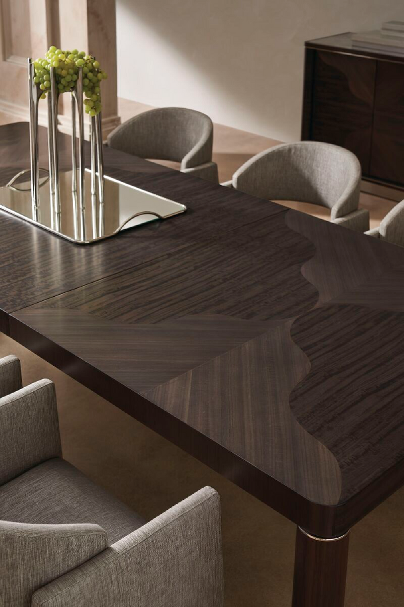 Parsons-Style Dining Table | Caracole Mirror Image | Oroatrade.com