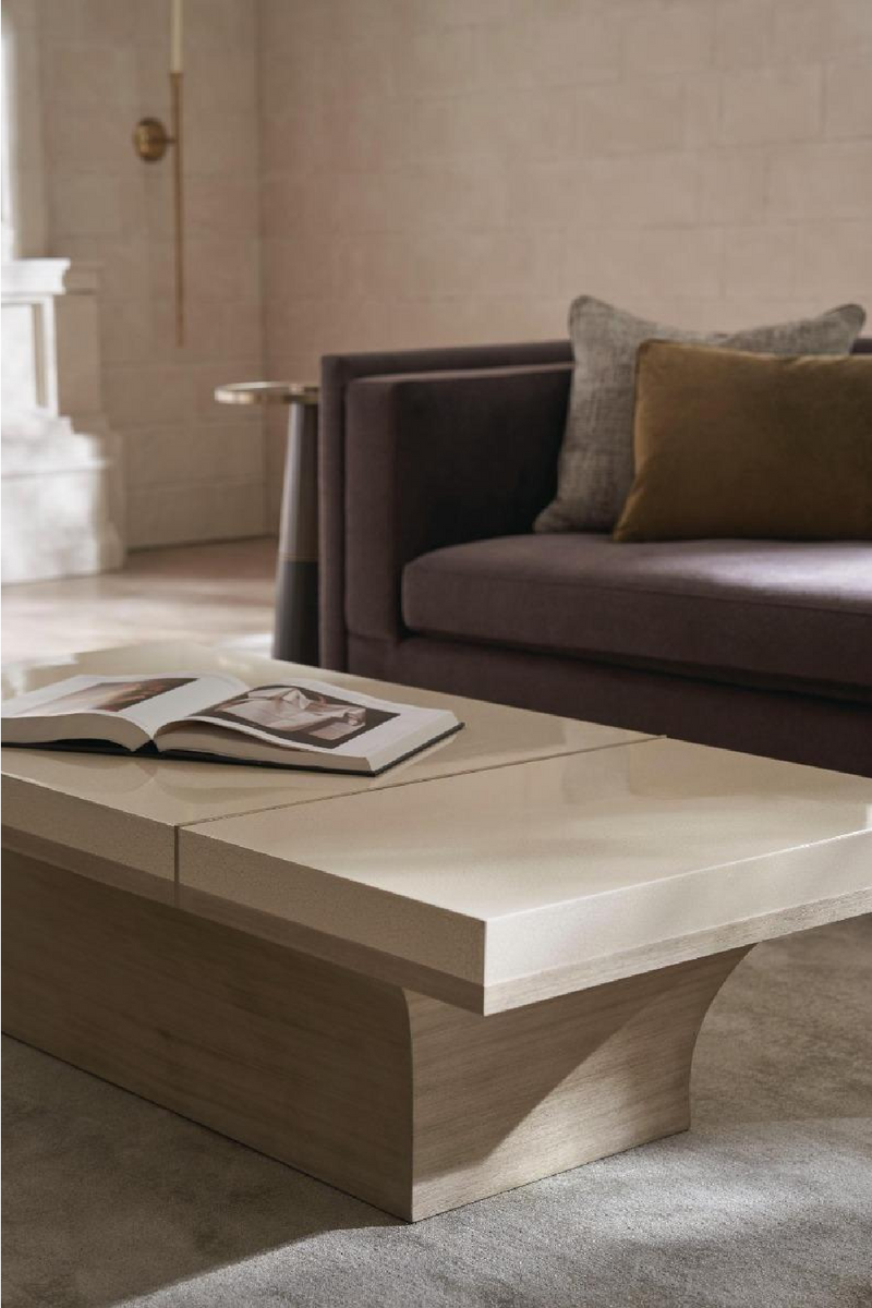 Koto Wood Base Cocktail Table | Caracole Full Break | Oroatrade.com