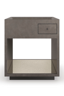 Gray Modern End Table | Caracole Dark Matter | Oroatrade.com