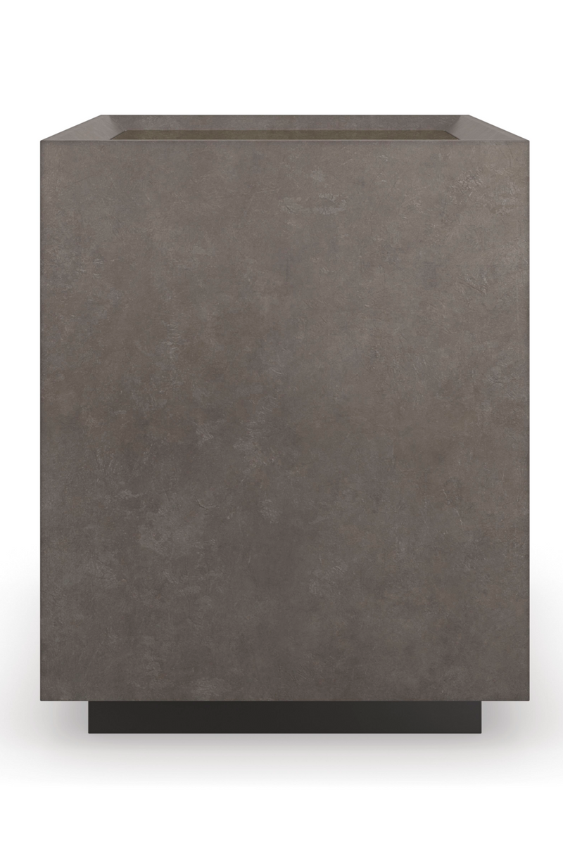 Gray Modern End Table | Caracole Dark Matter | Oroatrade.com