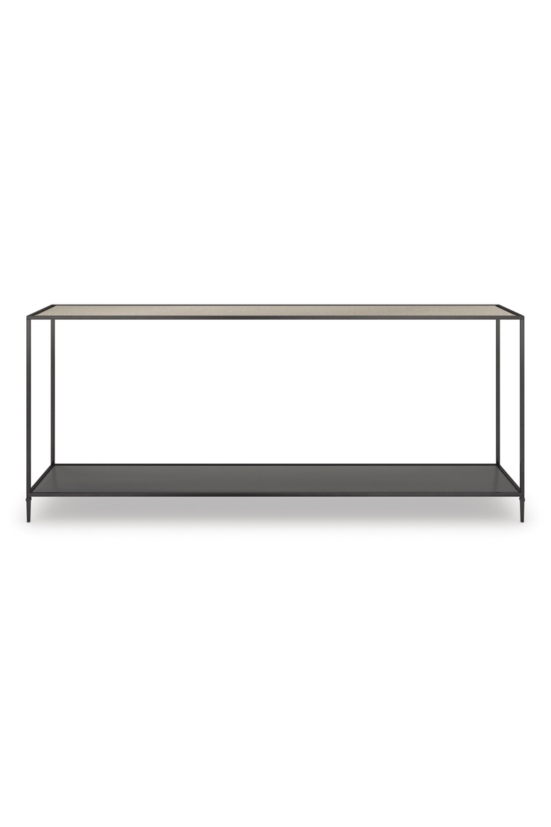 Mirrored Top Console Table | Caracole Smoulder | oroatrade.com