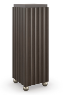 Brown Fluted Bar Table | Caracole Up To You | Oroatrade.com