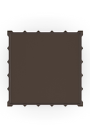 Brown Fluted Bar Table | Caracole Up To You | Oroatrade.com