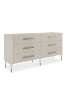 Pearlescent Vinyl 6-Drawer Dresser | Caracole Love It | Oroatrade.com