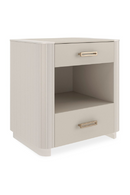 White 2-Drawer Nightstand | Caracole Love-ly! | Oroatrade.com