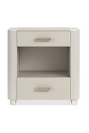 White 2-Drawer Nightstand | Caracole Love-ly!