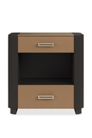 Fluted Sides 2-Drawer Nightstand S | Caracole Love-Ly! 25 | Oroatrade.com
