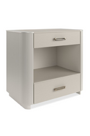 Fluted Sides 2-Drawer Nightstand L | Caracole Love-Ly! | Oroatrade.com
