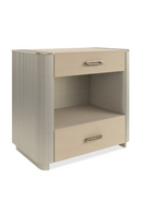 Fluted Sides 2-Drawer Nightstand L | Caracole Love-Ly! | Oroatrade.com