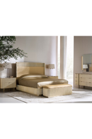 Birch Reeded 2-Drawer Nightstand | Caracole True Love | Oroatrade.com