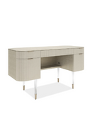 Ridged 2-Drawer Desk | Caracole Lady Love | Oroatrade.com
