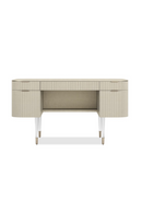 Ridged 2-Drawer Desk | Caracole Lady Love | Oroatrade.com