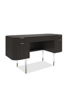 Ridged 2-Drawer Desk | Caracole Lady Love | Oroatrade.com