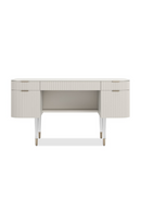 Ridged 2-Drawer Desk | Caracole Lady Love | Oroatrade.com