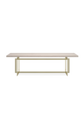 Travertine Top Dining Table | Caracole Wish You Were Here | Oroatrade.com